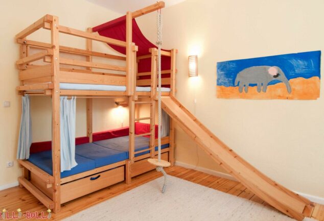 Zwillingsratgeber etagenbett-mit-zubehoer-634x433 Etagenbetten für Kids: Deshalb sind sie sinnvoll und empfehlenswert  